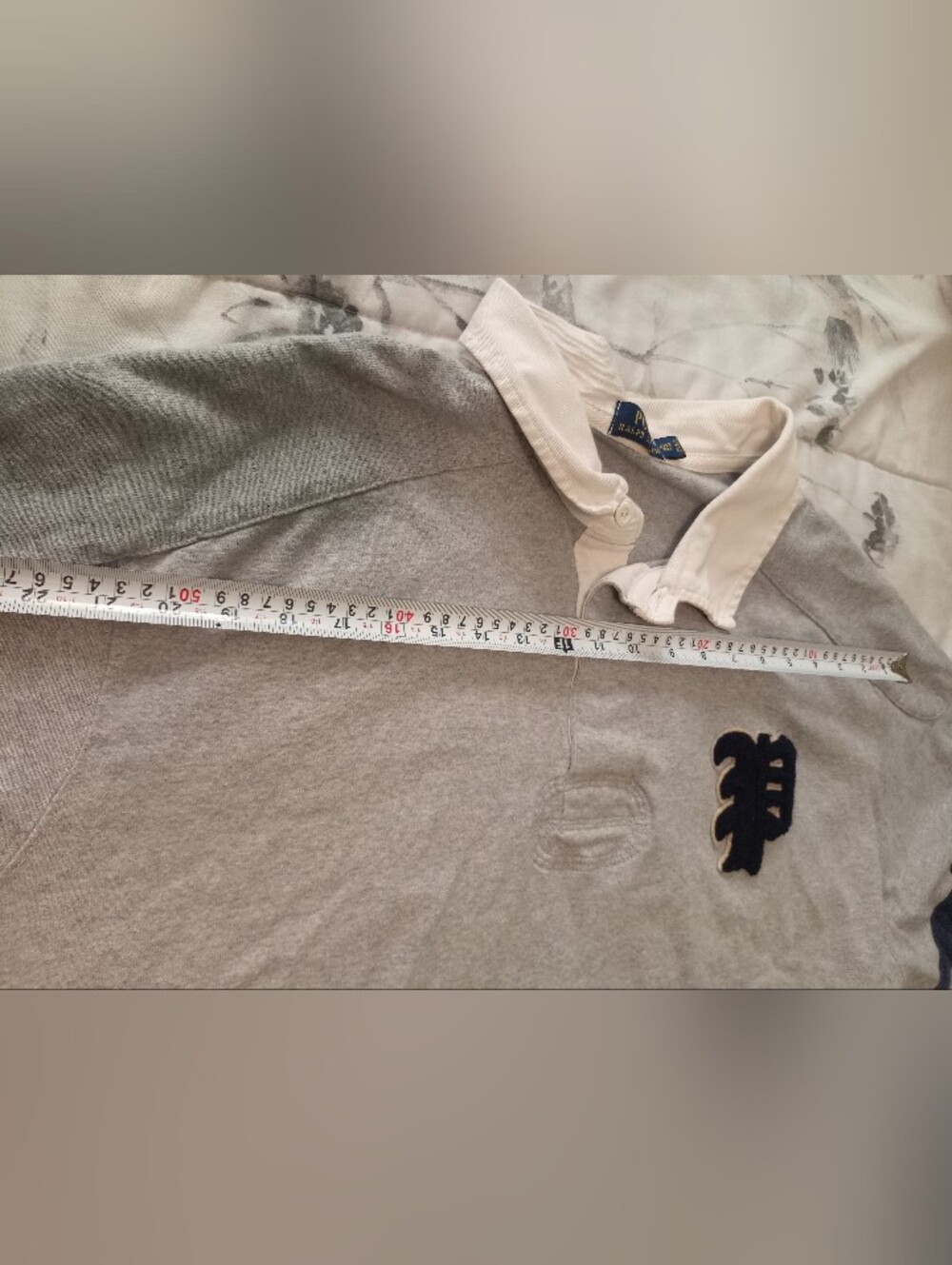 Vintage Gothic P Rugby Polo Ralph Lauren Size 4xlt Hard To Find Size - Picture 7 of 9